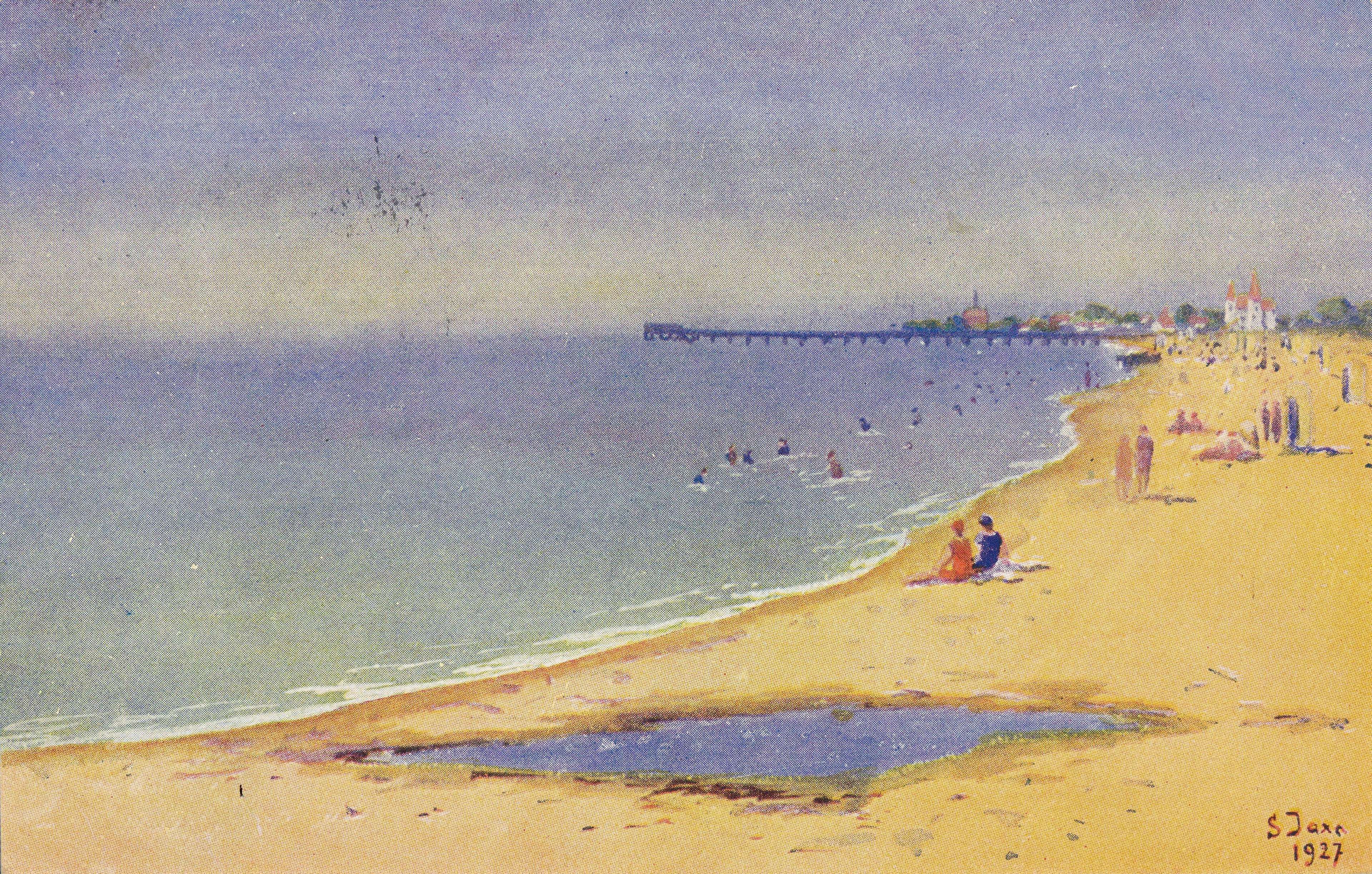Wonders of the Polish sea: on the beach, Soter Jaxa-Małachowski
