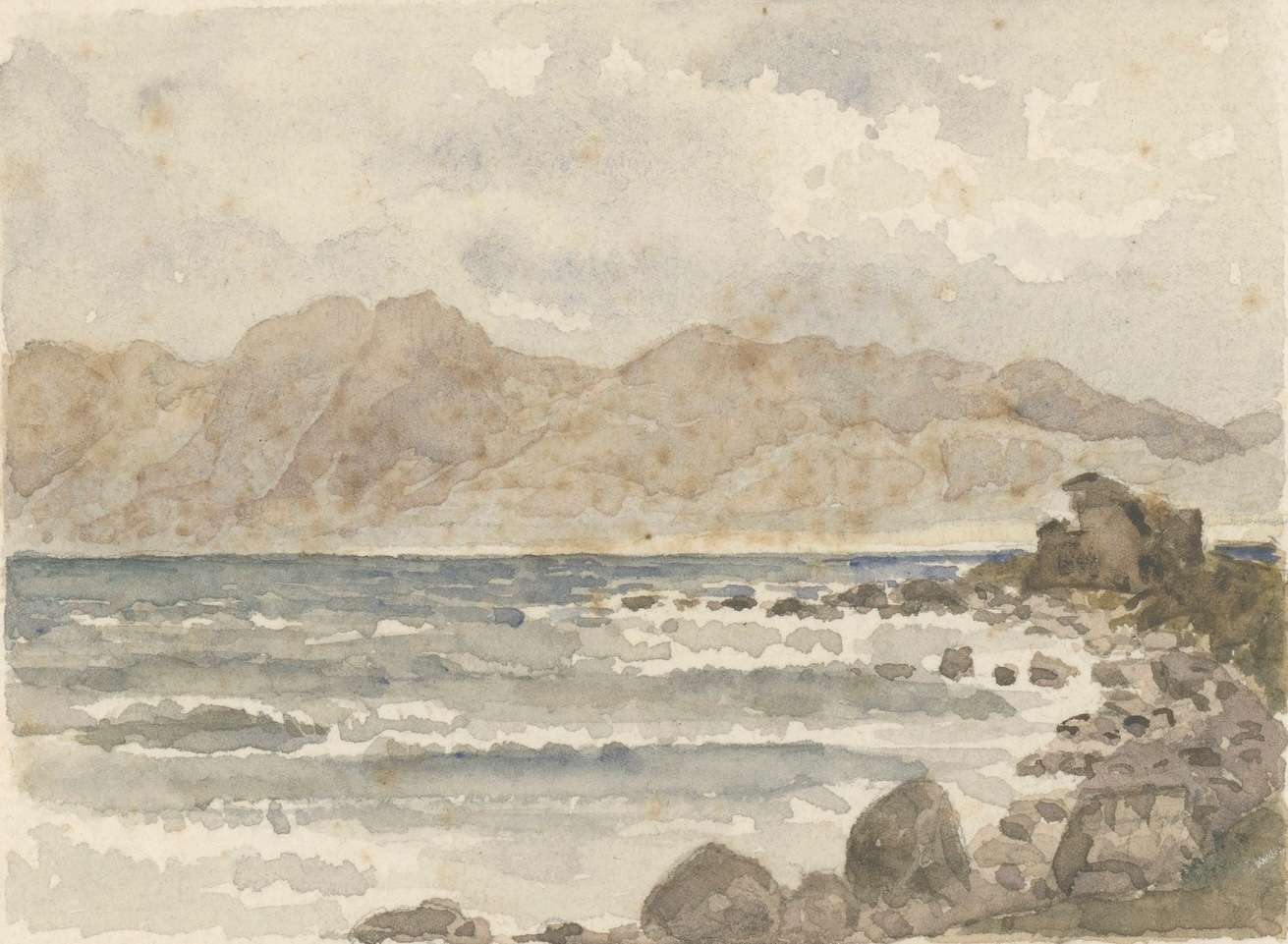 False Bay near Glencairn, Green Frederick George