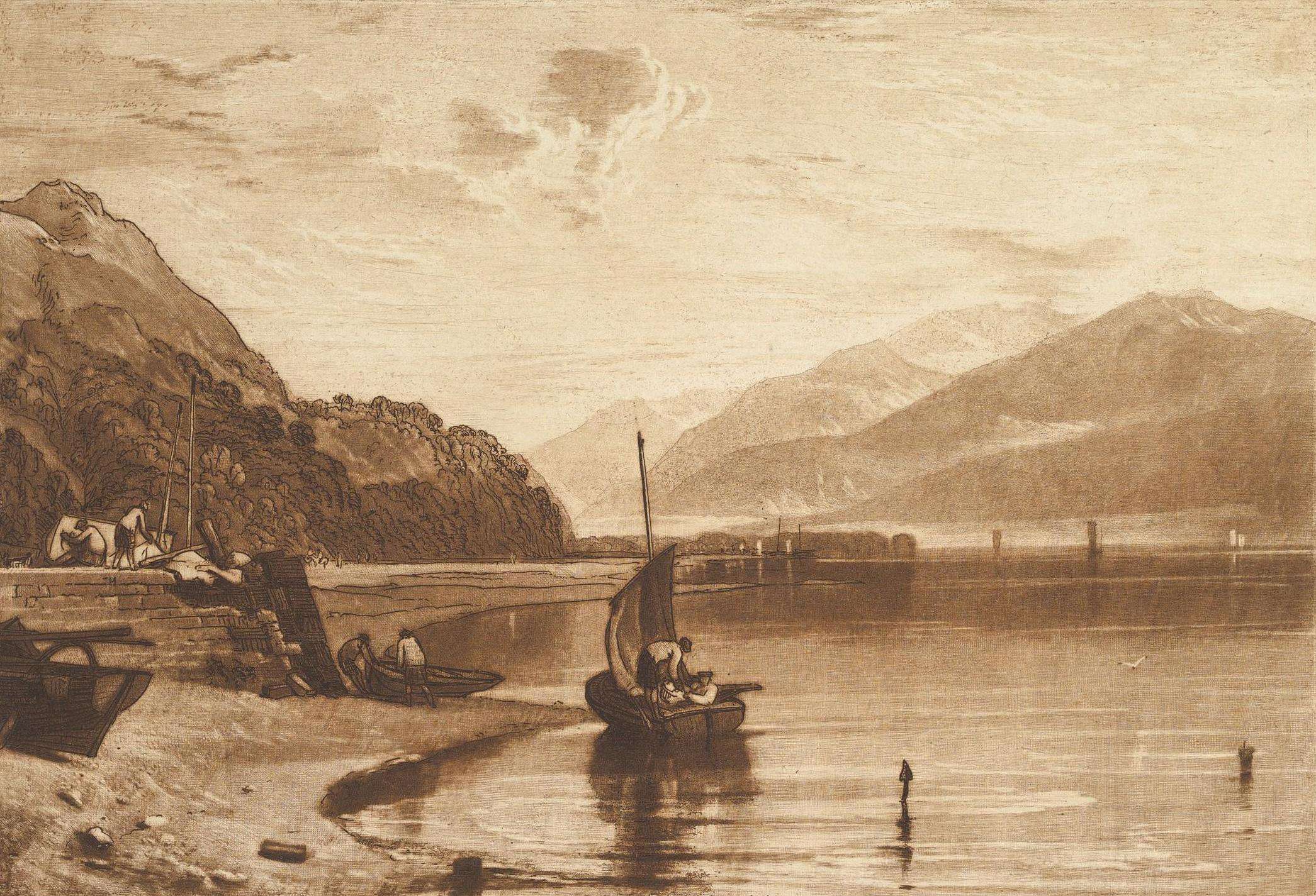 Inverary Pier, Loch Fyne, Morning, Joseph Mallord William Turner