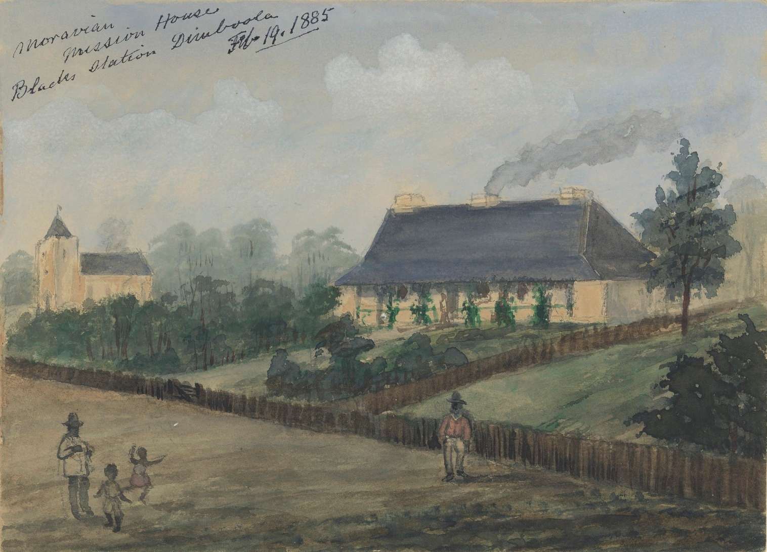 Moravian Mission House Blacks Station, Dimboola, Samuel Hartley Roberts