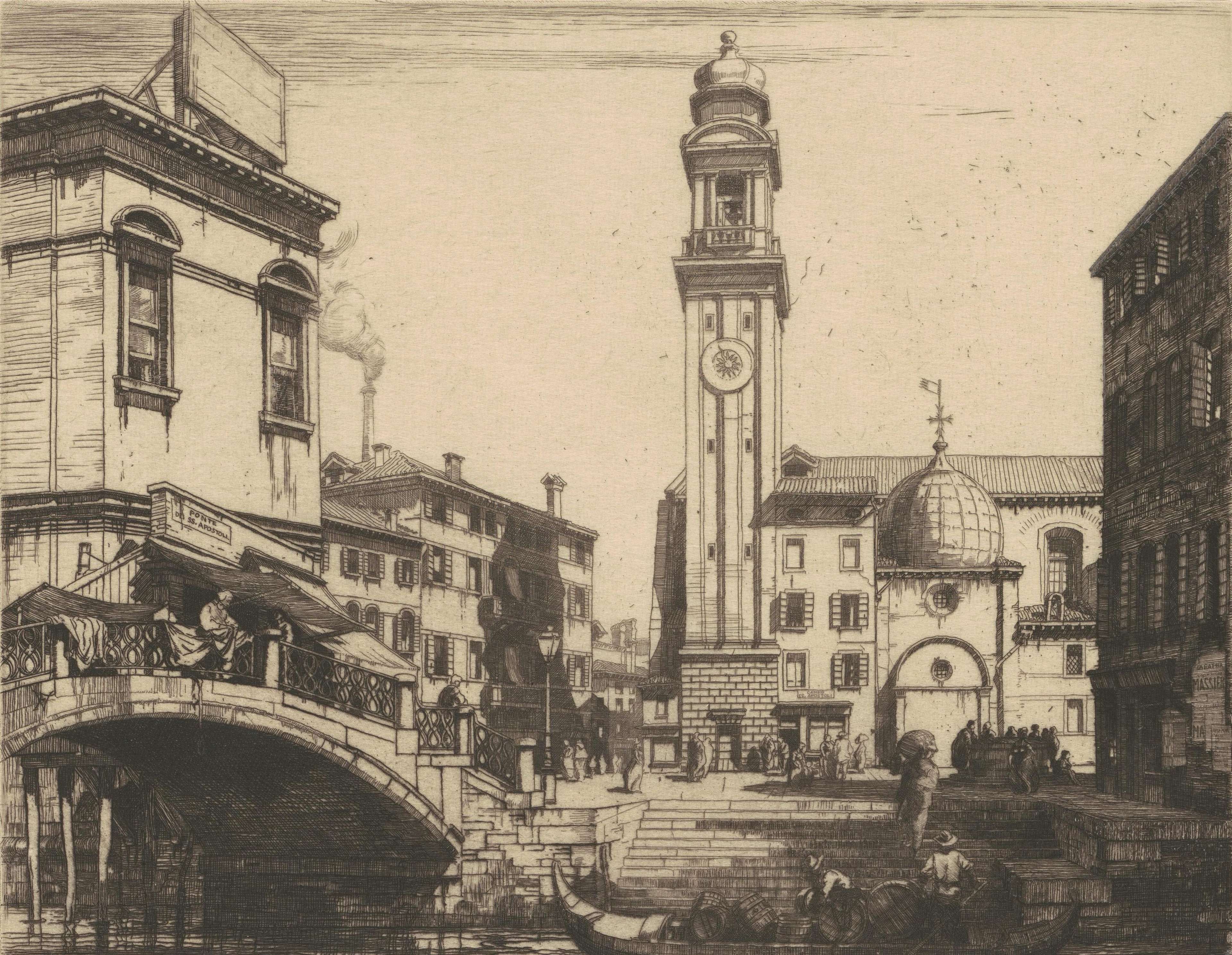S.S. Apostoli, Venice, Francis Sydney Unwin