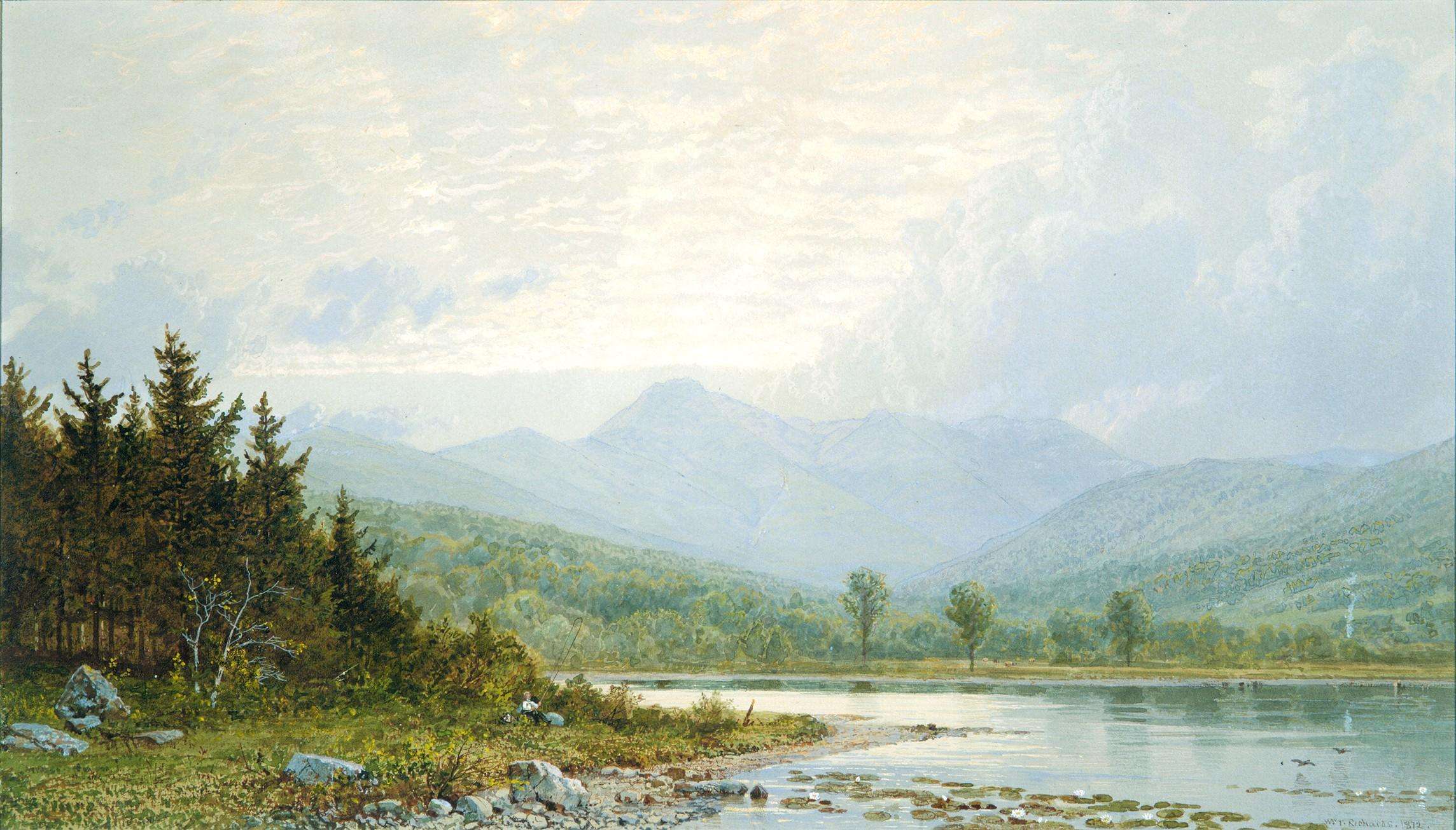 Sunset on Mount Chocorua, New Hampshire, William Trost Richards