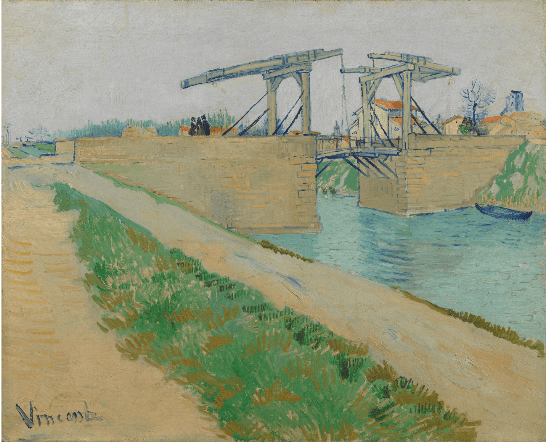 The Langlois Bridge, Vincent van Gogh
