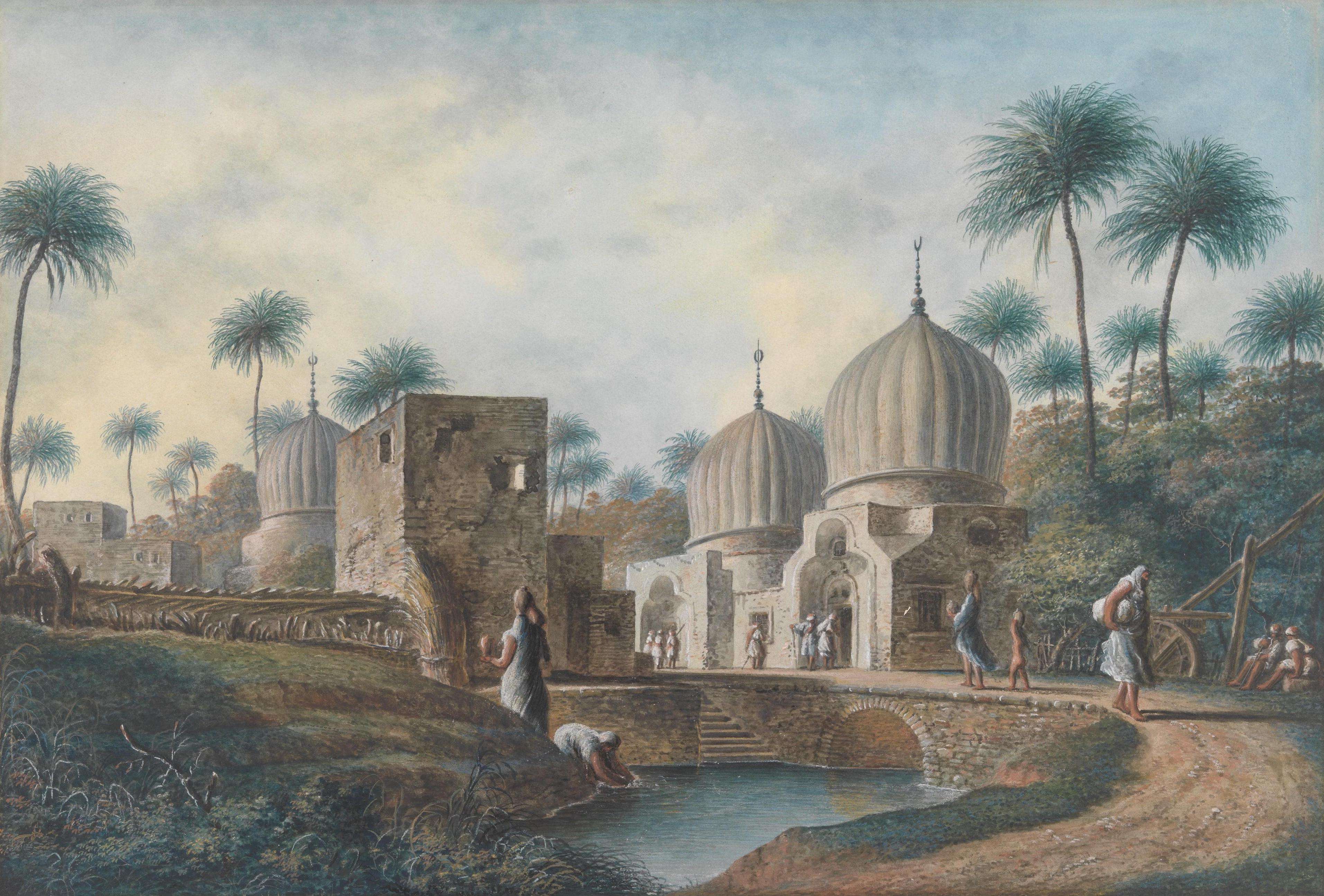 Tombs of Great Arab Saints to be seen in the Neighborhood of Rosetta, Egypt, Luigi Mayer