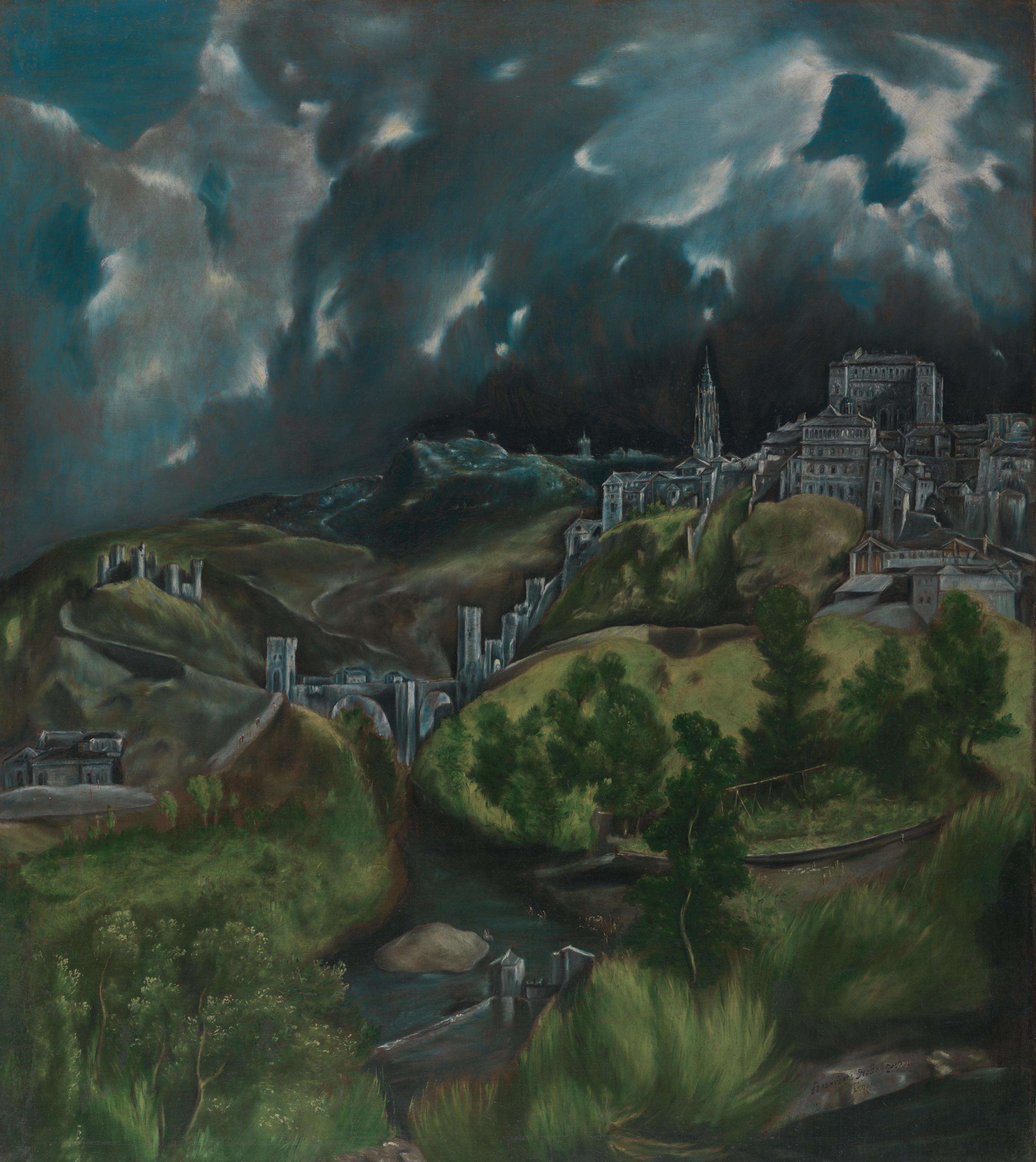 View of Toledo, El Greco (Domenikos Theotokopoulos)