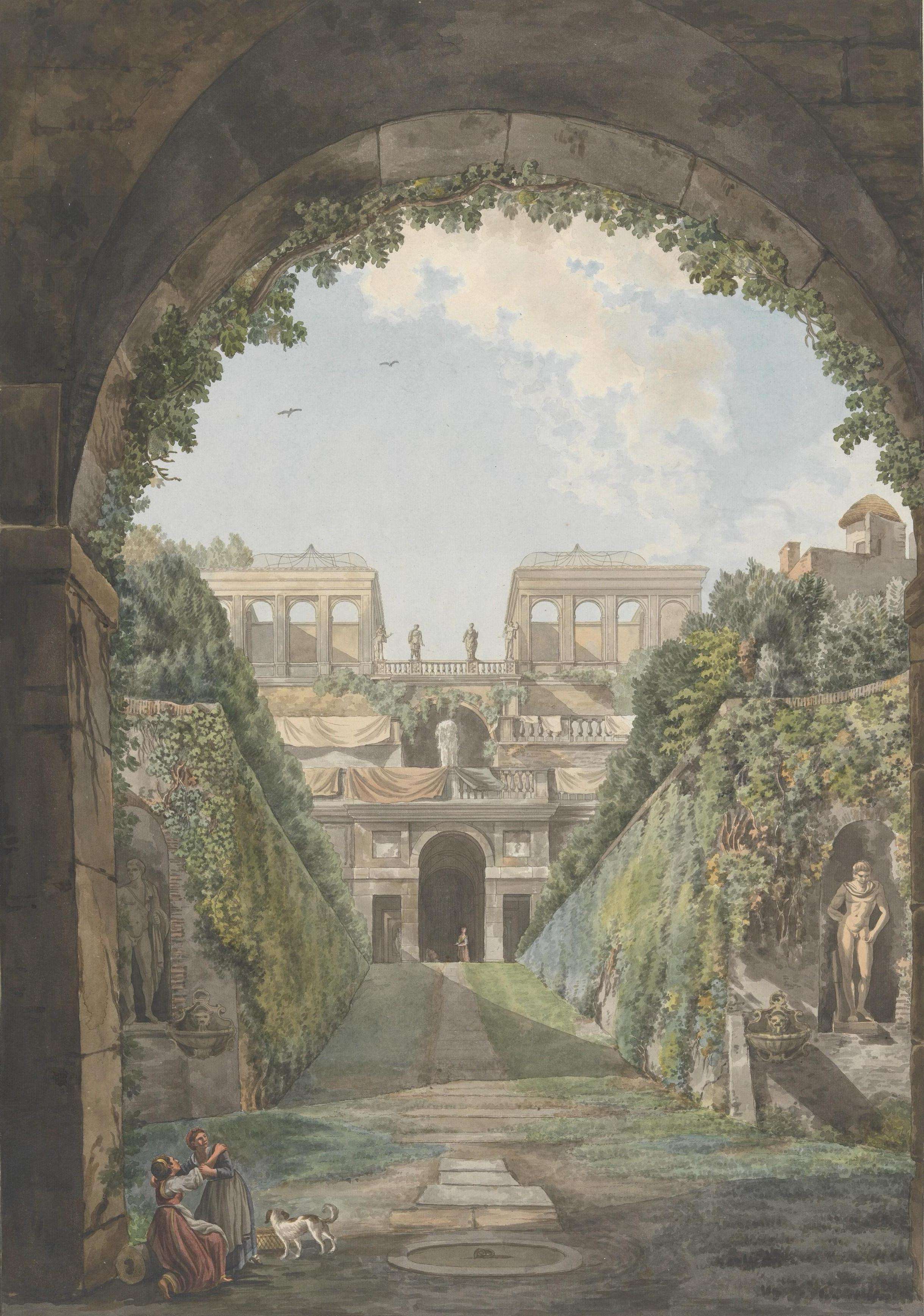 Villa Farnese, Giovanni Volpato