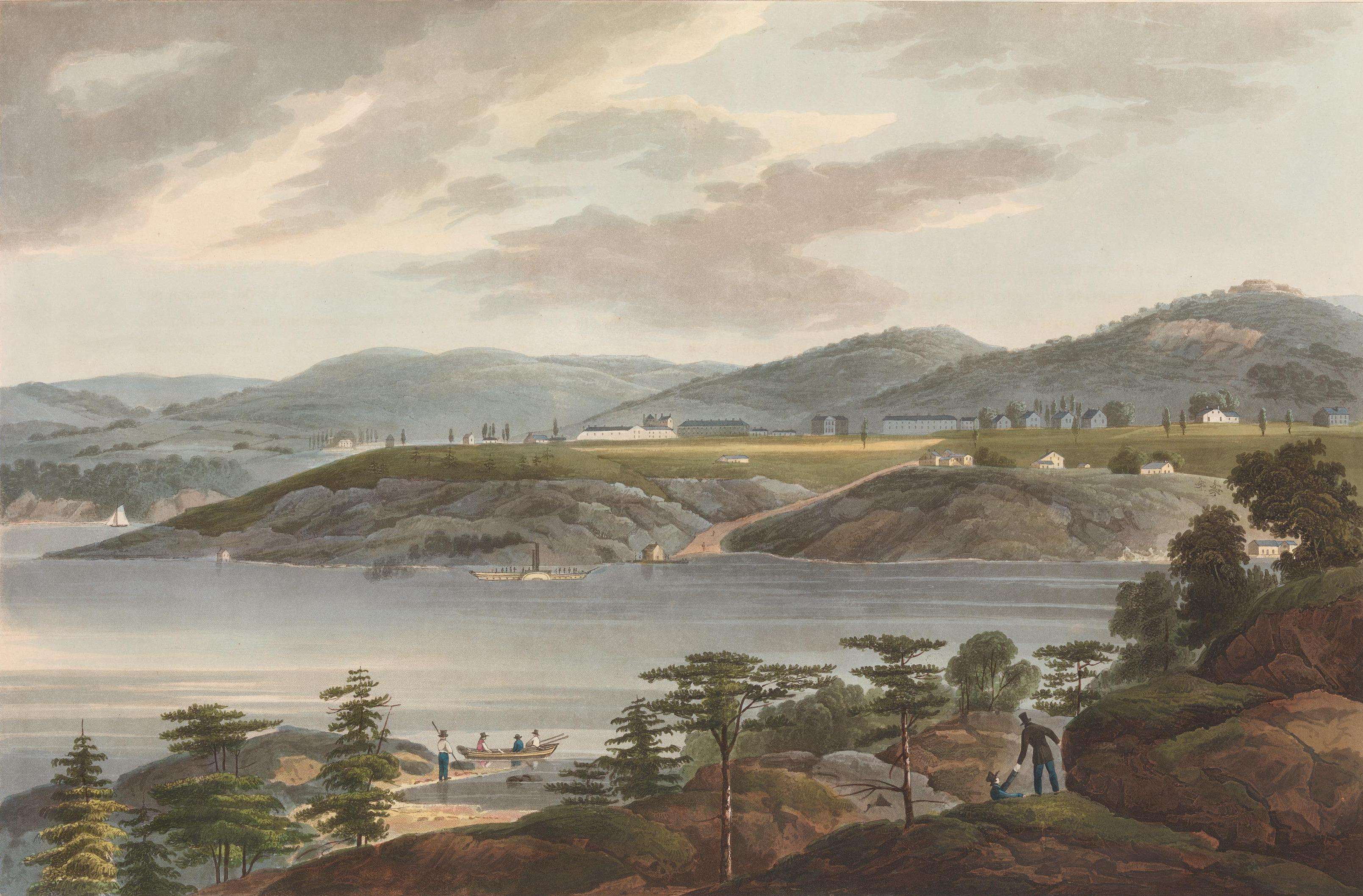 West Point (No. 16 of The Hudson River Portfolio), John Hill