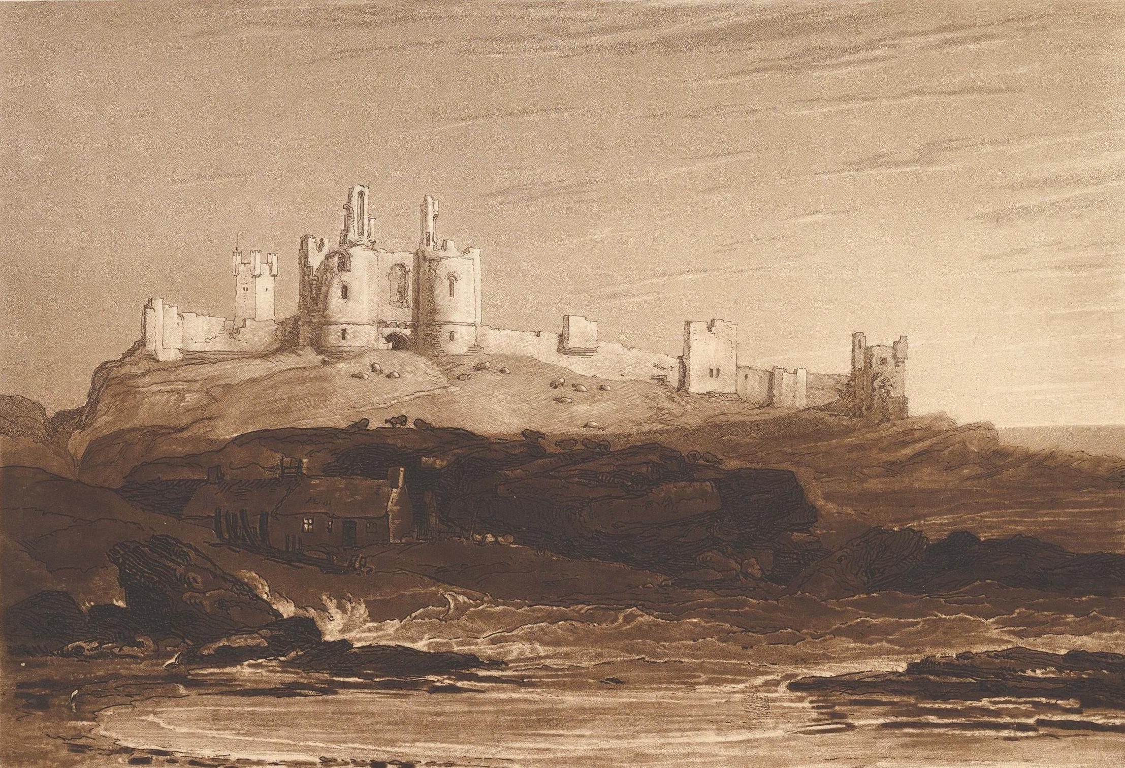 Dunstanborough Castle, Joseph Mallord William Turner