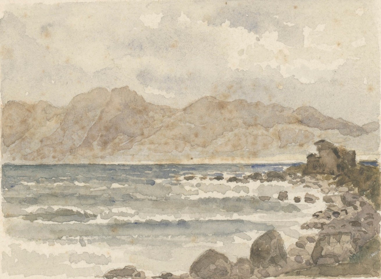 False Bay near Glencairn, Green Frederick George