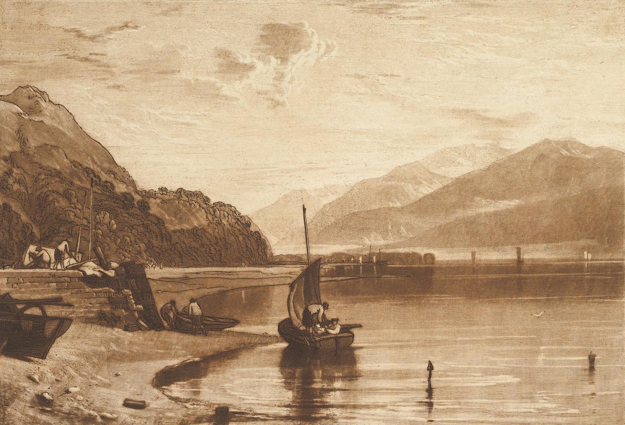 Inverary Pier, Loch Fyne, Morning, Joseph Mallord William Turner