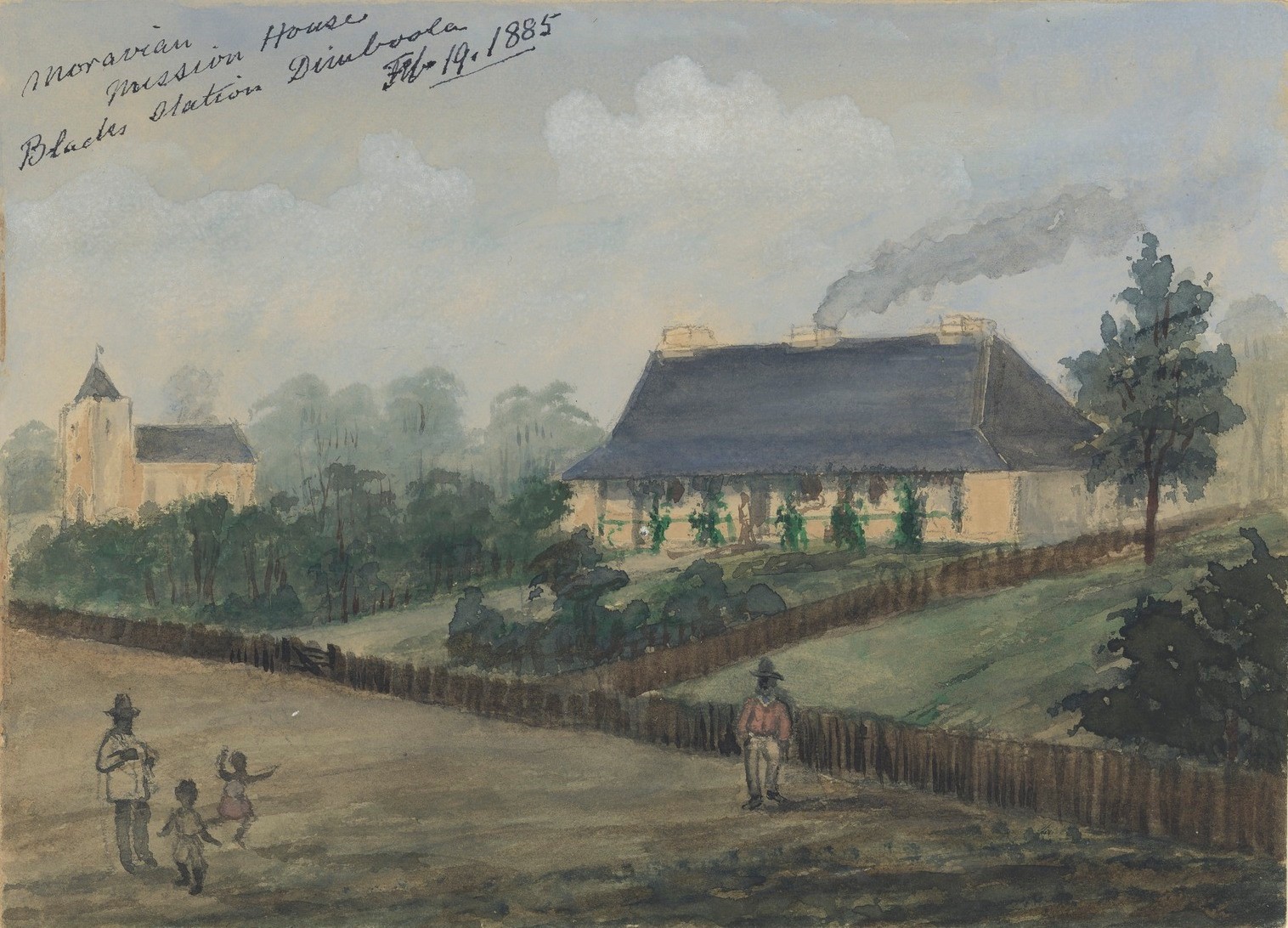 Moravian Mission House Blacks Station, Dimboola, Samuel Hartley Roberts