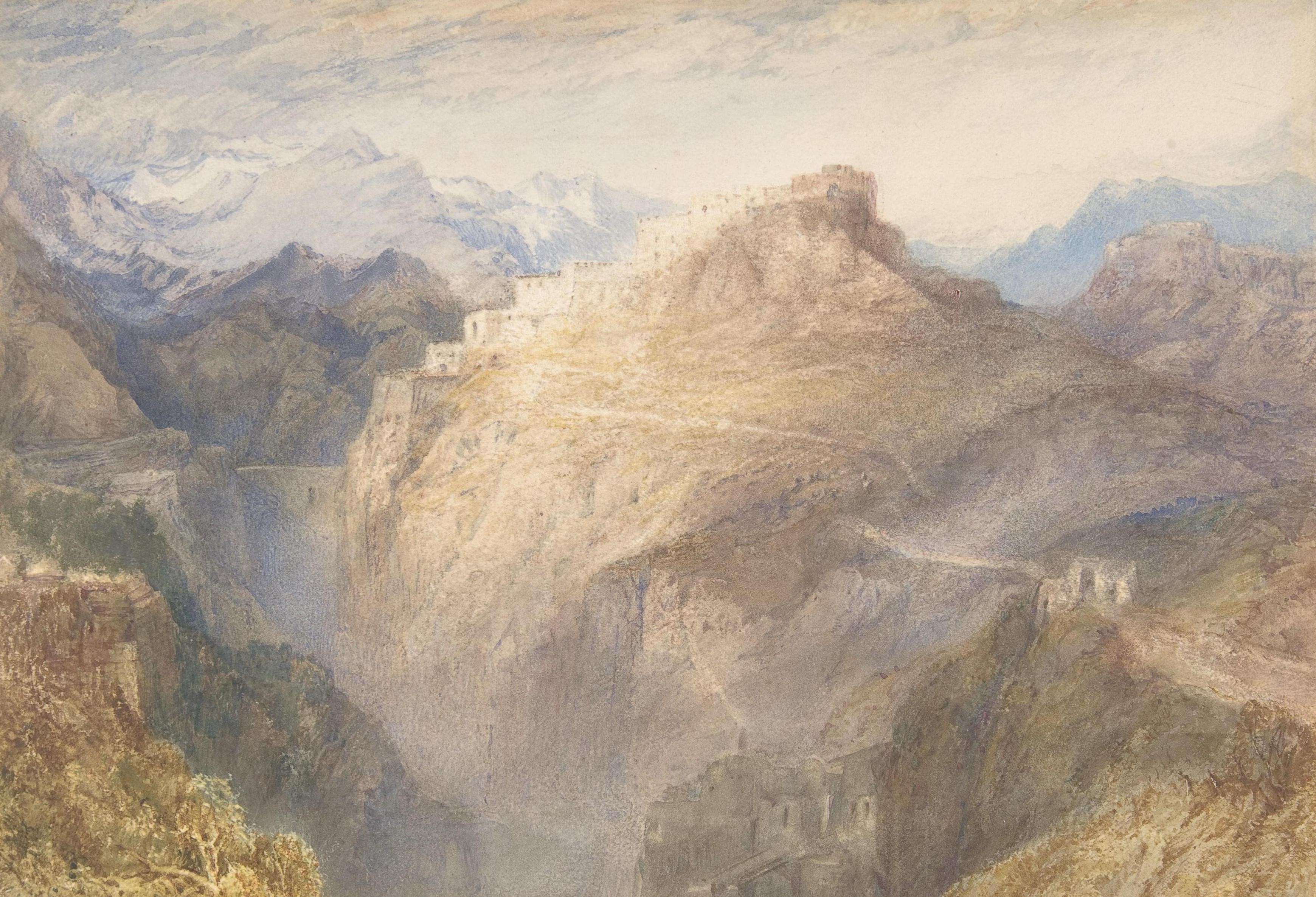The Fort of L'Esseillon, Val de la Maurienne, France, Joseph Mallord William Turner