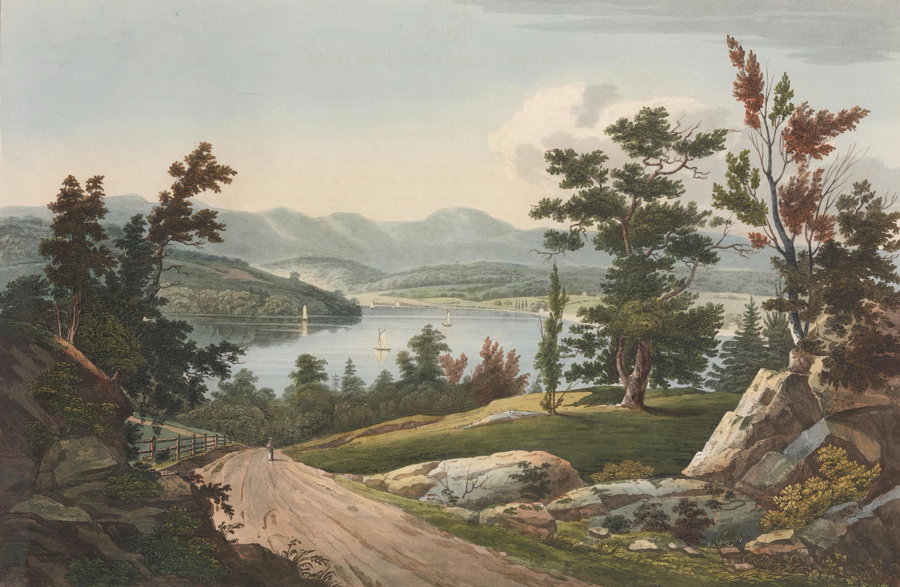 View Near Hudson, John Hill