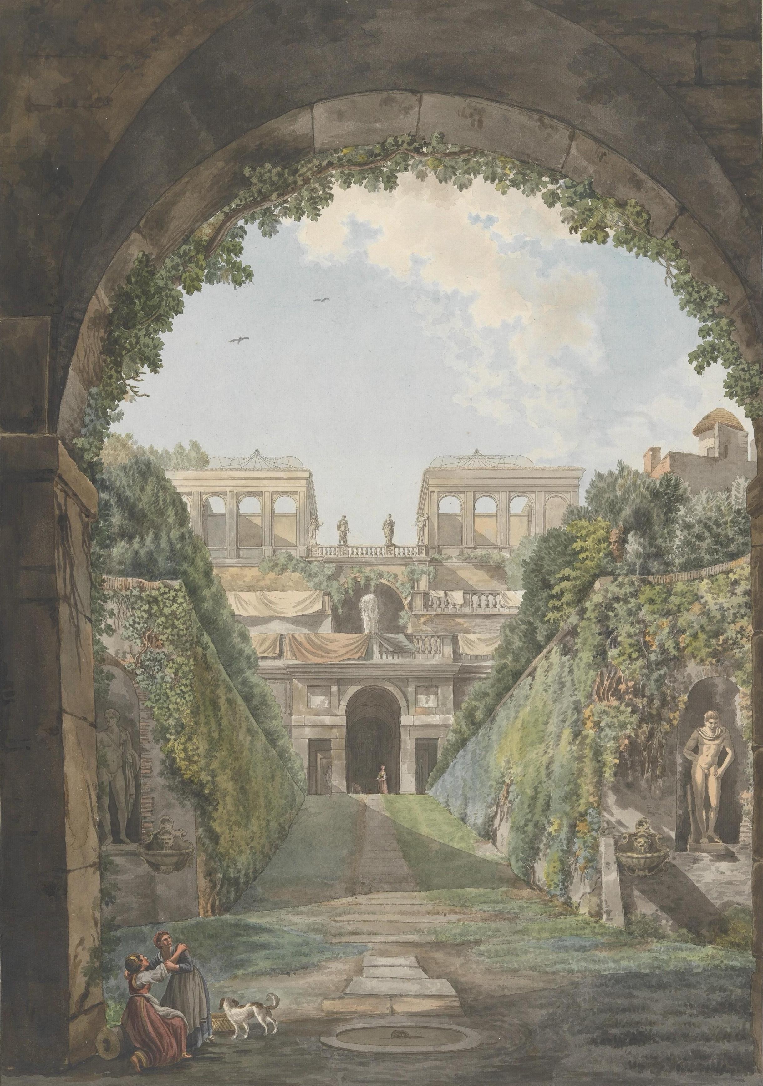 Villa Farnese, Giovanni Volpato