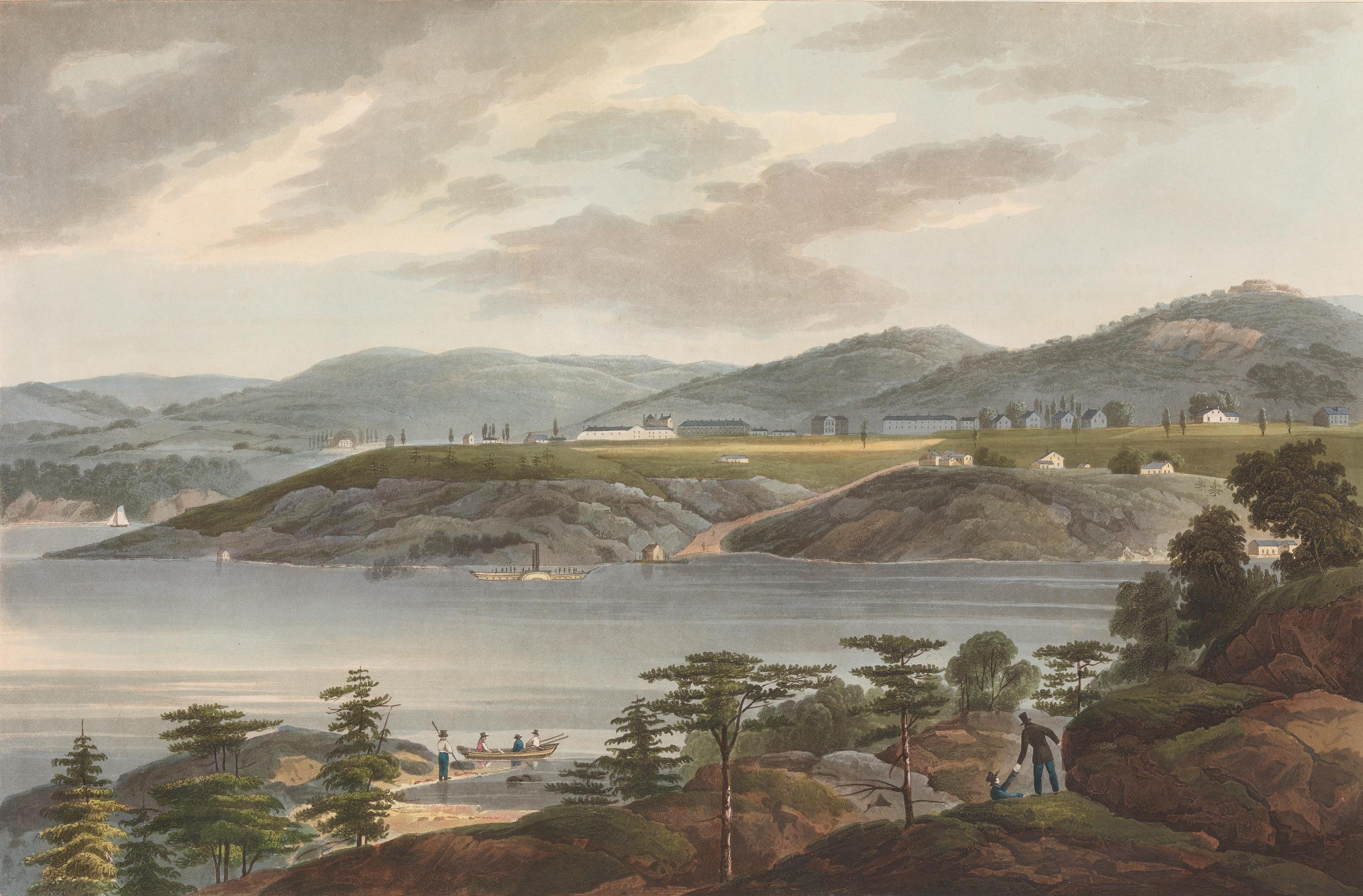 West Point (No. 16 of The Hudson River Portfolio), John Hill
